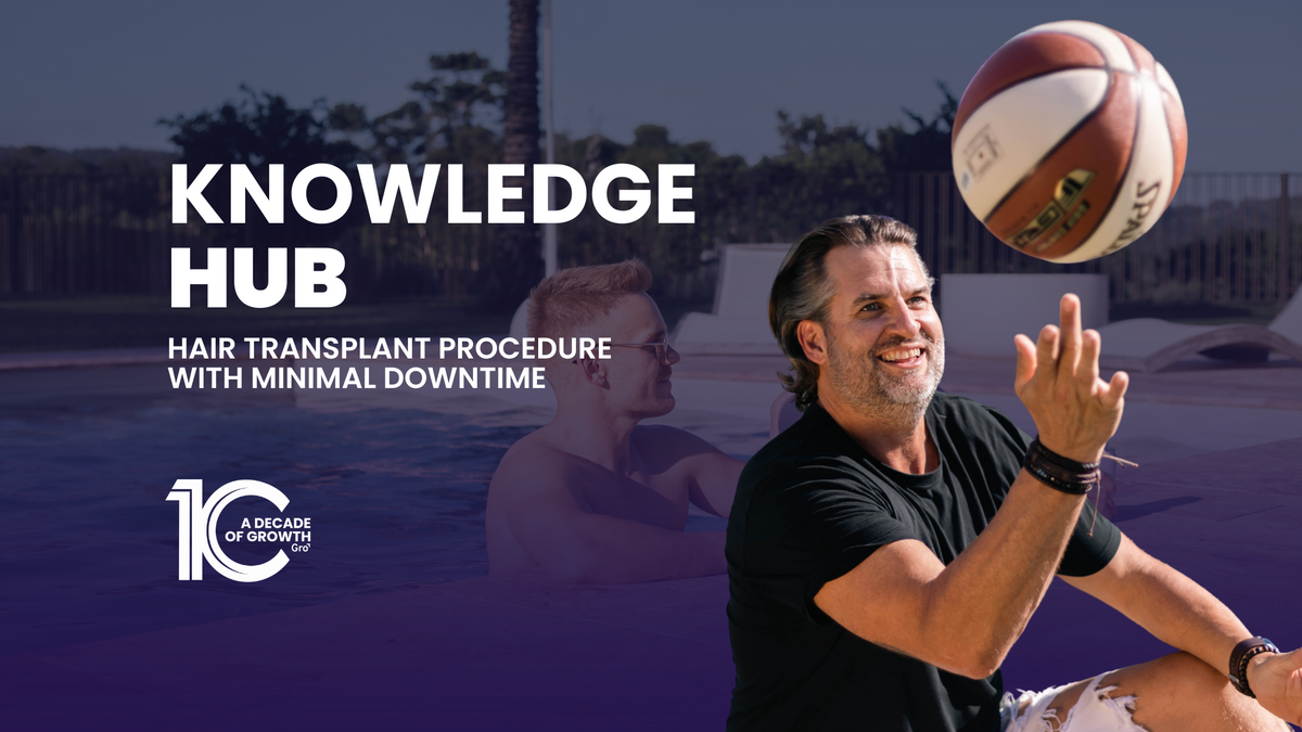 Hair Transplant Procedure with Minimal Downtime