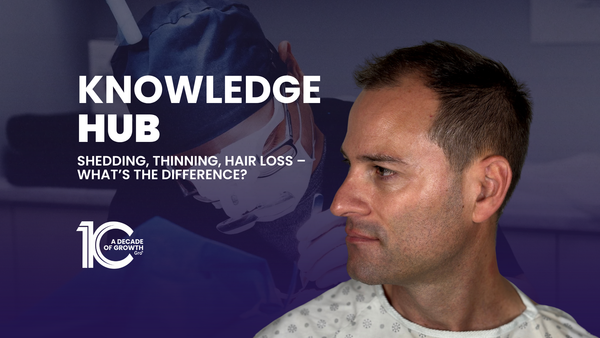 Shedding, Thinning, Hair Loss - What’s the Difference?