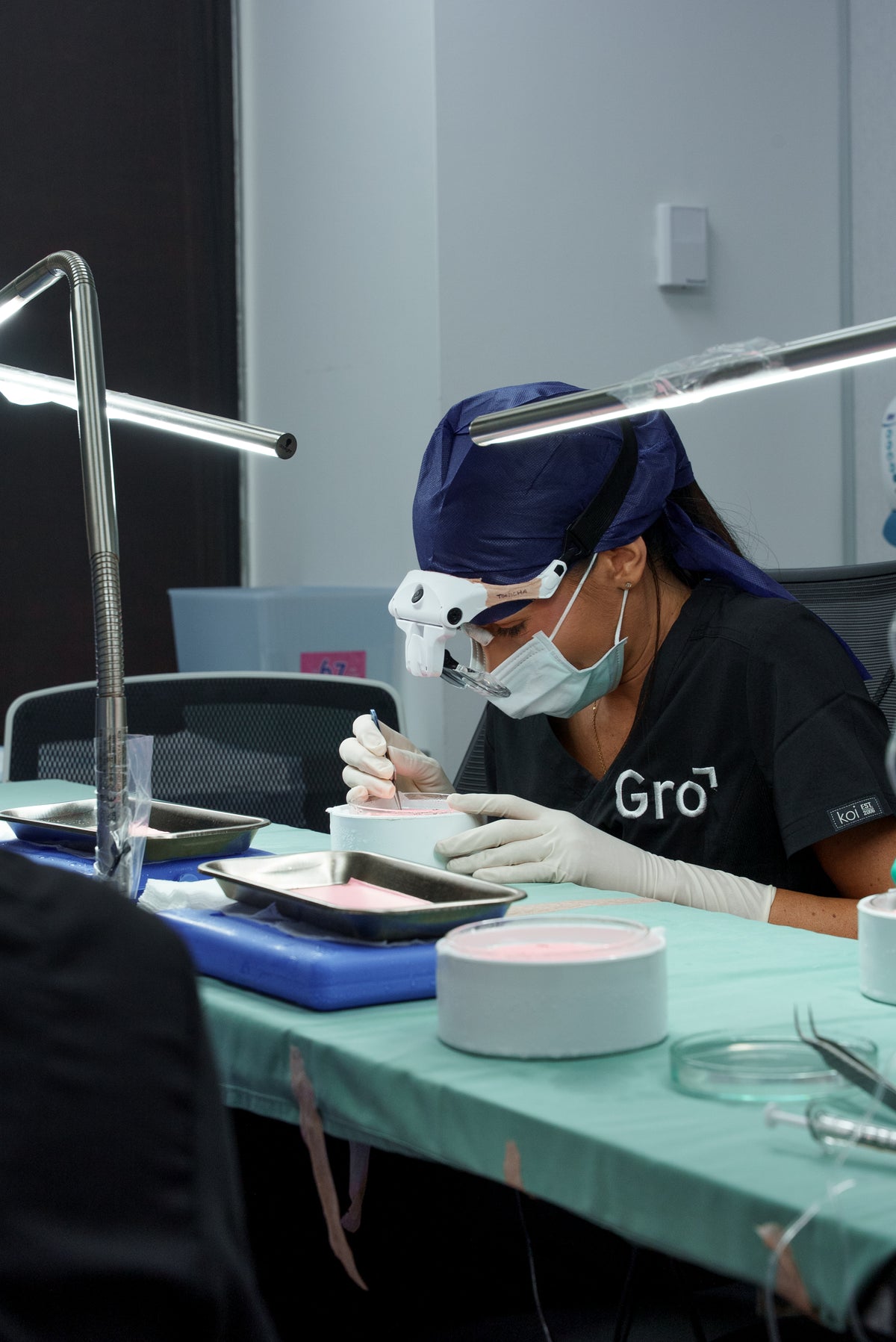 Gro doctors reviewing a real case together